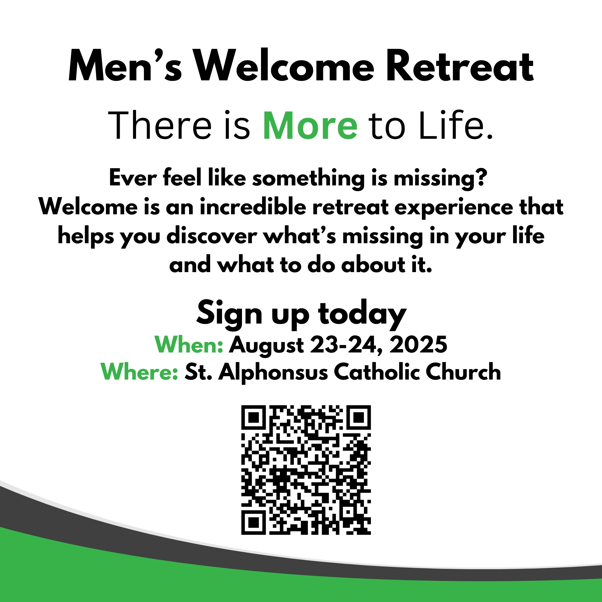 Men's Retreat Sign-up